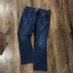 Old Navy Dark Blue Women's Straight Leg Jeans